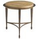 Catalonia Brown Round Side Table