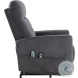 Wichita Dark Gray Power Lift Chair with Heat And Massage