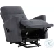 Wichita Dark Gray Power Lift Chair with Heat And Massage