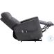 Wichita Dark Gray Power Lift Chair with Heat And Massage