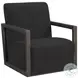 Asher Velvet Smoke Accent Chair