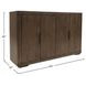 Lozano Warm Walnut Brown 4 Door Sideboard