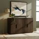 Lozano Warm Walnut Brown 4 Door Sideboard