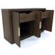 Lozano Warm Walnut Brown 4 Door Sideboard