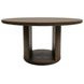 Lozano Warm Walnut Brown 59" Round Dining Table