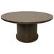 Lozano Warm Walnut Brown 59" Round Dining Table