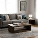 Lozano Warm Walnut Brown Rectangular Coffee Table