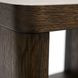 Lozano Warm Walnut Brown Square End Table