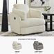 Tie Breaker Ivory Swivel Glider Recliner