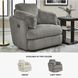 Tie Breaker Fog Swivel Glider Recliner