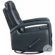Camden Navy Blue Swivel Glider Recliner With Pull Handle