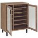 Teller Natural Oak 2 Door Shoe Storage Cabinet