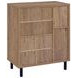 Teller Natural Oak 2 Door Shoe Storage Cabinet