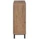 Teller Natural Oak 2 Door Shoe Storage Cabinet