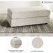 Soletren Stone Oversized Accent Ottoman