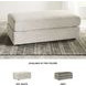 Soletren Stone Oversized Accent Ottoman