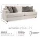 Soletren Stone 96" Sofa