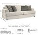 Soletren Stone Queen Sofa Sleeper