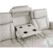 Fairway Taupe Double Power Reclining Sofa