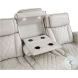 Fairway Taupe Double Power Reclining Sofa