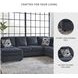 Albar Place Cobalt 2 Piece Sectional with RAF Chaise