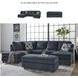Albar Place Cobalt 2 Piece Sectional with LAF Chaise