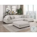 Tinley Beige 4 Piece RAF Modular Sectional with Ottoman
