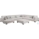 Tinley Beige 7 Piece Modular Sectional