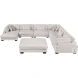 Tinley Beige 7 Piece Modular Sectional