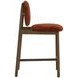 Claribel Opera Spice Upholstered Counter Height Stool