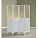 Mattison White 4 Panel Room Divider