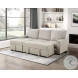 Gallatin Beige And Light Gray Sectional