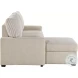 Gallatin Beige And Light Gray 2 Piece LAF Sectional