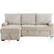 Gallatin Beige And Light Gray 2 Piece LAF Sectional