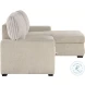 Gallatin Beige And Light Gray 2 Piece RAF Sectional
