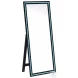 Windrose Black LED 67" Standing Mirror