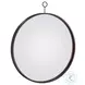 Gwyneth Black Nickel Wall Mirror