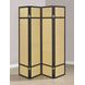 Pearce Natural 4 Panel Room Divider