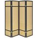 Pearce Natural 4 Panel Room Divider