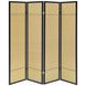 Pearce Natural 4 Panel Room Divider
