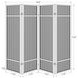Pearce Natural 4 Panel Room Divider