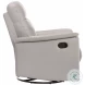 Bristow Silver Leather Match Recliner