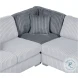 Warwick Gray 5 Piece LAF Sectional