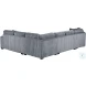 Warwick Gray 4 Piece RAF Sectional