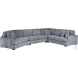 Warwick Gray 4 Piece RAF Sectional