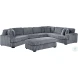 Warwick Gray 5 Piece RAF Sectional