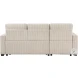 Rhett Beige Reversible Sectional