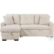 Rhett Beige Reversible Sectional