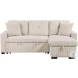 Rhett Beige Reversible Sectional