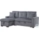 Rhett Dark Gray Reversible Sectional